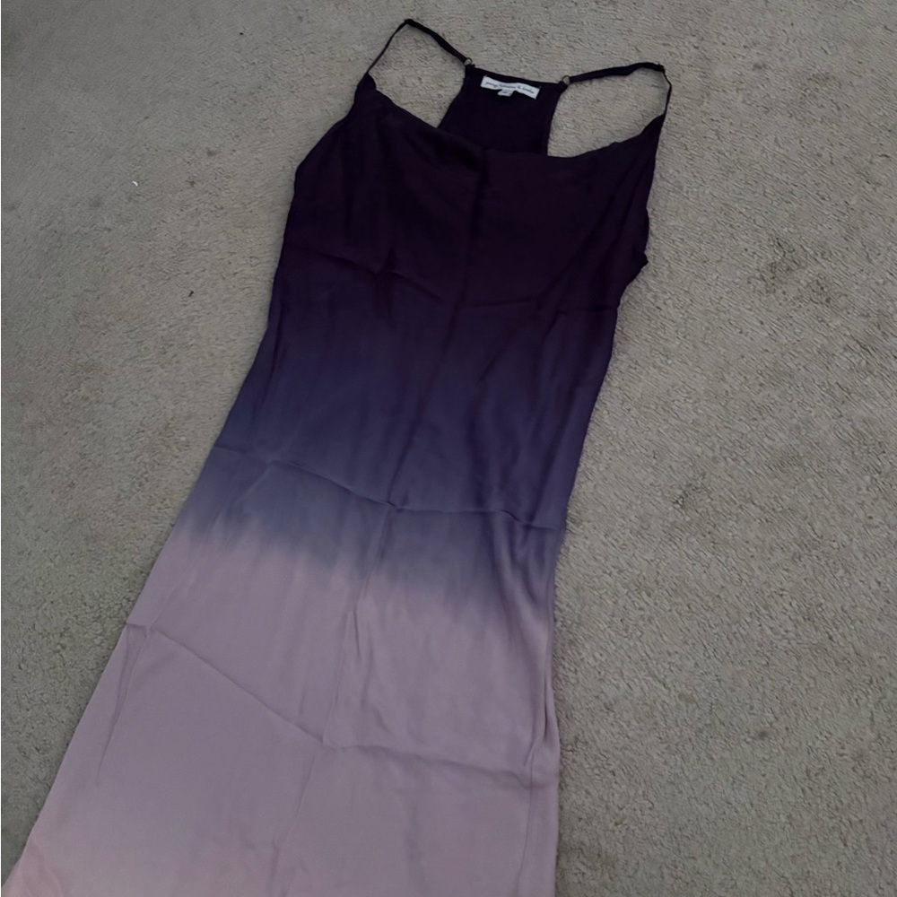 Young Fabulous & Broke Blue Purple Sheath Maxi Dress